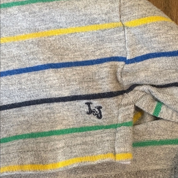 Janie & Jack Striped Polo Shirt, 12 - Picture 3 of 4